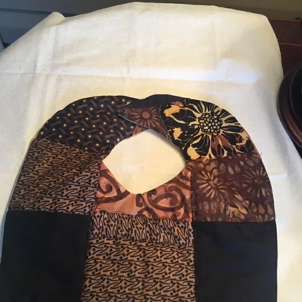 3/$25 or $12 ea. NWT Handmade Quilted Reversible Baby Bib.